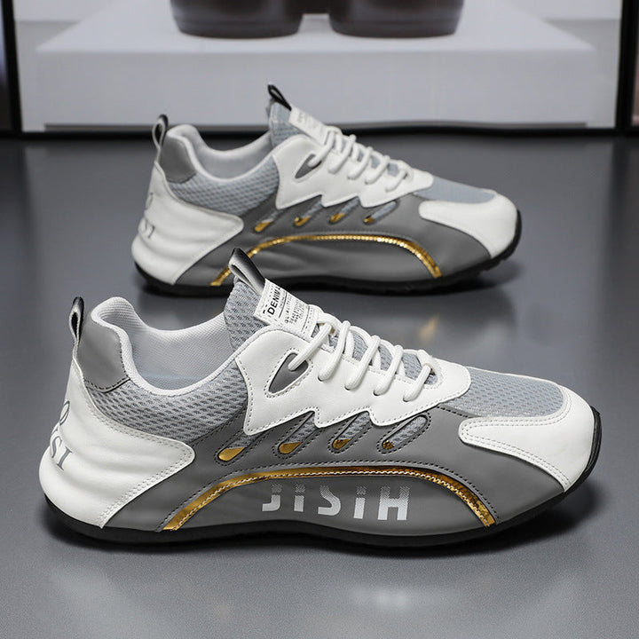 Herren Sportschuhe mit atmungsaktivem Mesh-Obermaterial und rutschfester Sohle Drune