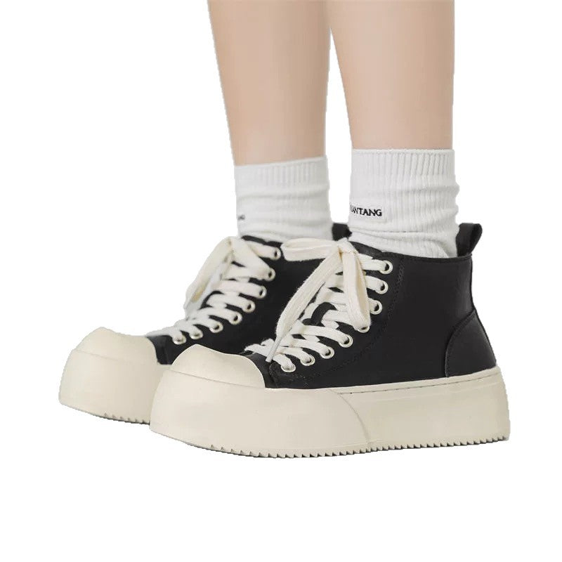 Damen Hohe Sneakers mit robustem Plateau und sportlichem Design Drune