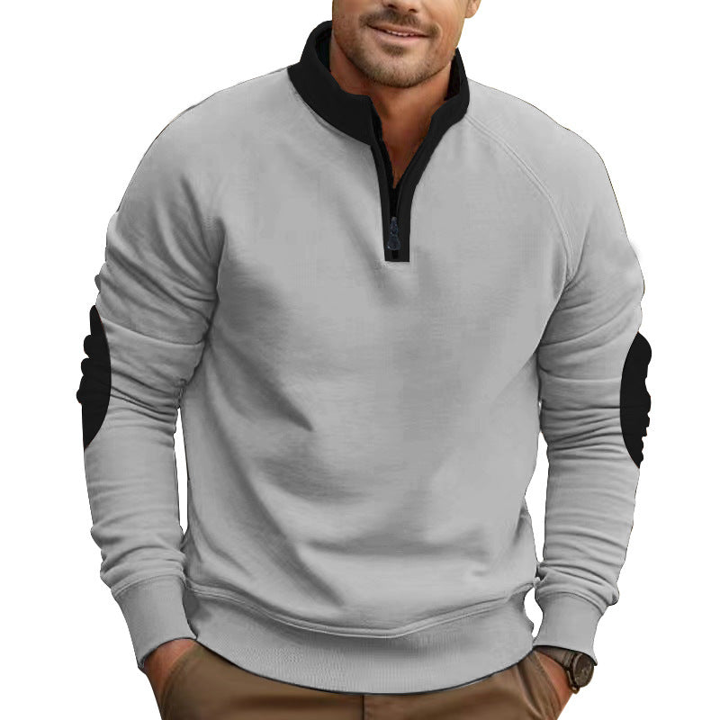 Herren Sportpullover mit Stehkragen Drune