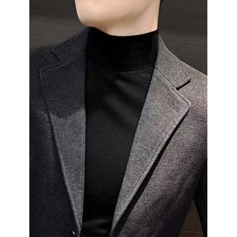 Herren Stylish Casual Blazer mit Klappkragen Drune