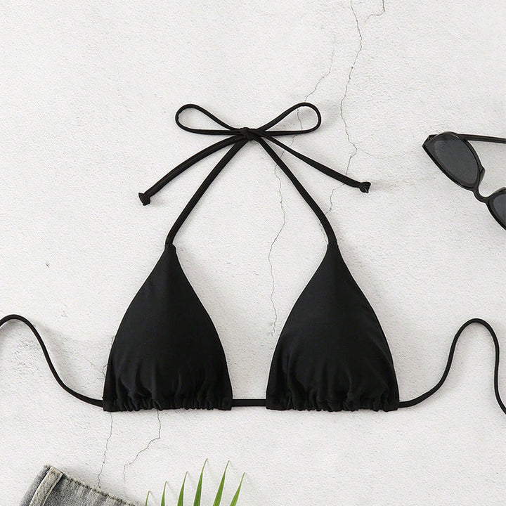 Damen Triangle-Bikinioberteil mit raffiniertem Tiermotiv Drune