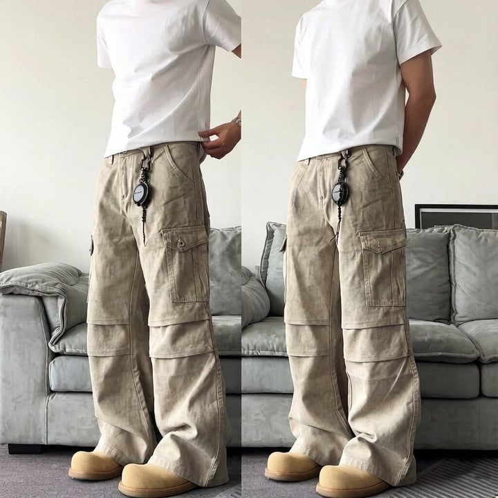 Herren Lässige Cargo-Hose mit praktischen Taschen Drune
