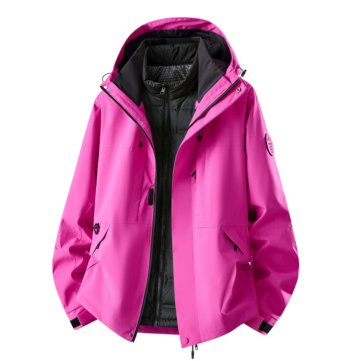 Damen Multifunktionale Outdoorjacke mit herausnehmbarer Stepp-Innenjacke Drune
