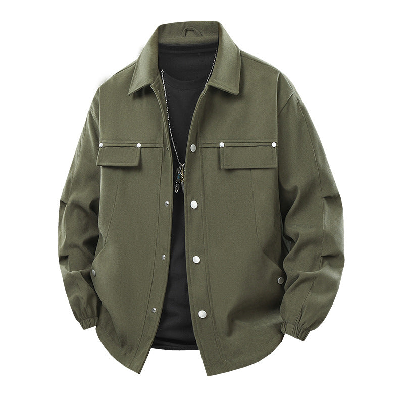 Herren Robuste Utility-Jacke mit praktischen Taschen Drune