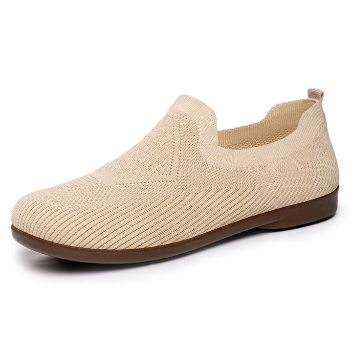 Damen Bequeme Stretch-Sneaker mit rutschfester Sohle Drune