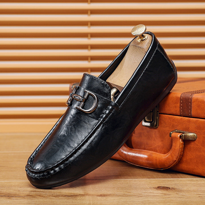 Herren Elegante Mokassins mit modischem Schnallen-Detail