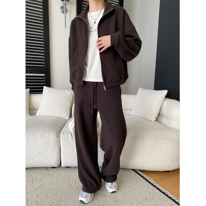 Damen hochwertige Sportanzugjacke und Jogginghose Drune