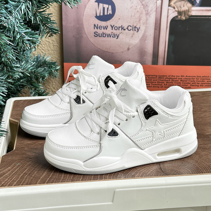 Herren Sportliche High-Top Sneakers mit Luftkissen Drune