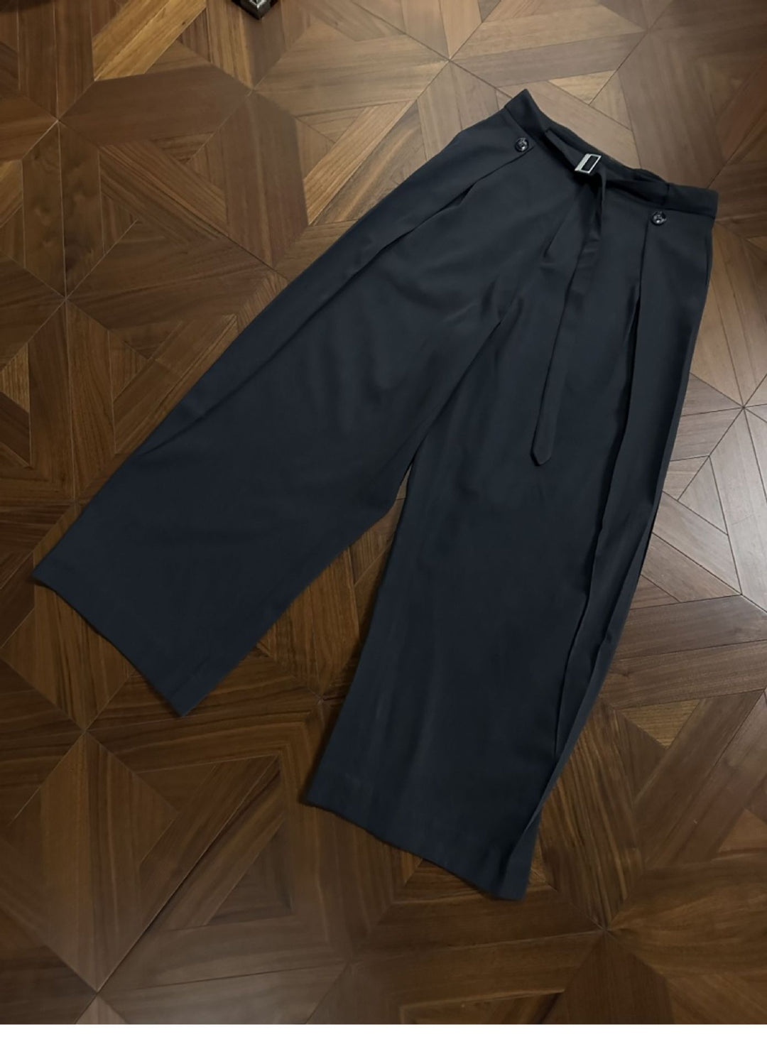 Damen Elegante und bequeme weite Stoffhose Drune