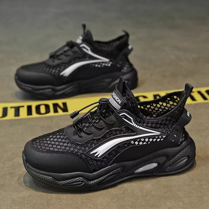 Damen atmungsaktive Sport-Sneakers mit rutschfester Sohle Drune
