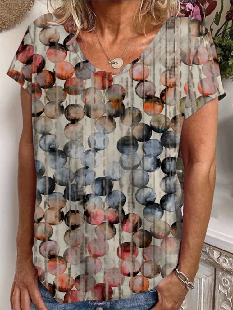 Damen T-Shirt mit einzigartigem Mandala-Design Drune