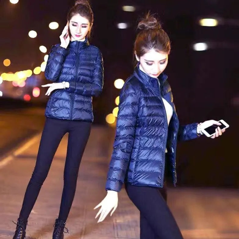 Damen Leichte und elegante Steppjacke Drune