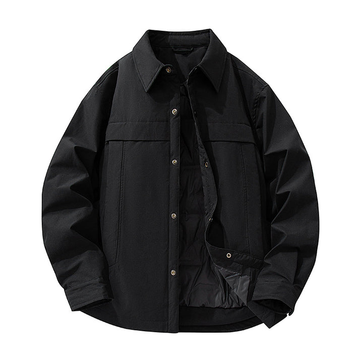 Herren Wasserdichte gesteppte Overshirt-Jacke mit Thermofutter Drune