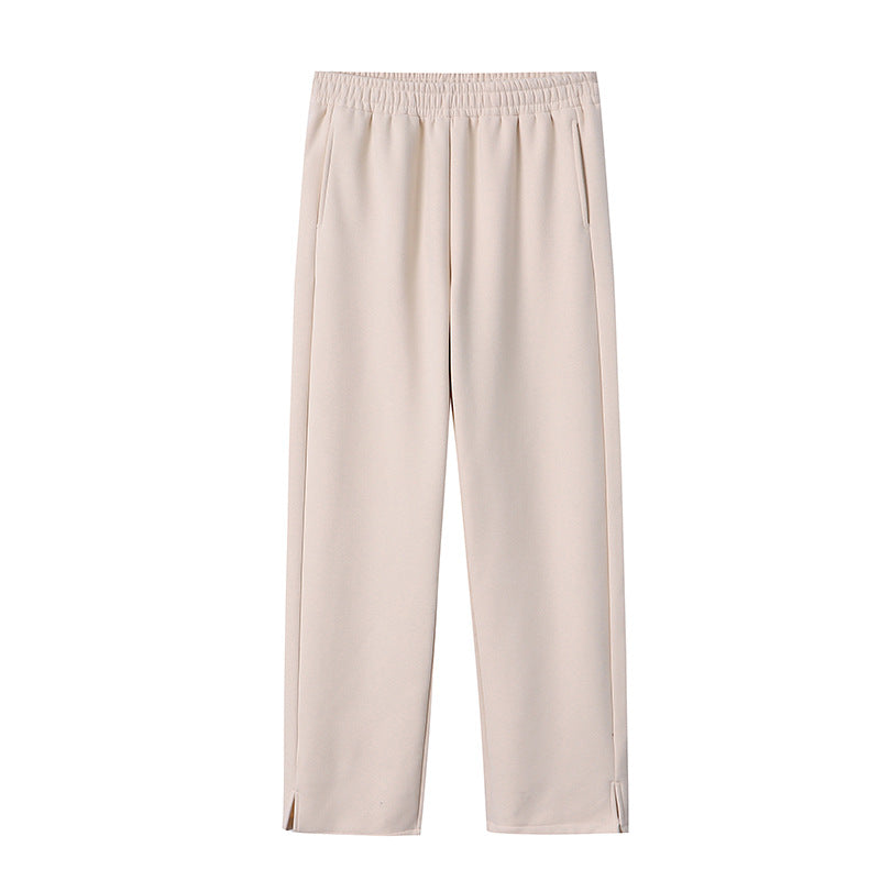 Damen Lässig geschnittene High-Waist Hose Drune