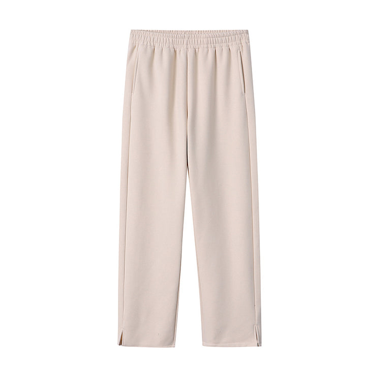 Damen Lässig geschnittene High-Waist Hose Drune