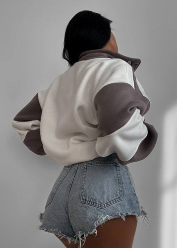 Drune | Panel-Zipper-Jacke