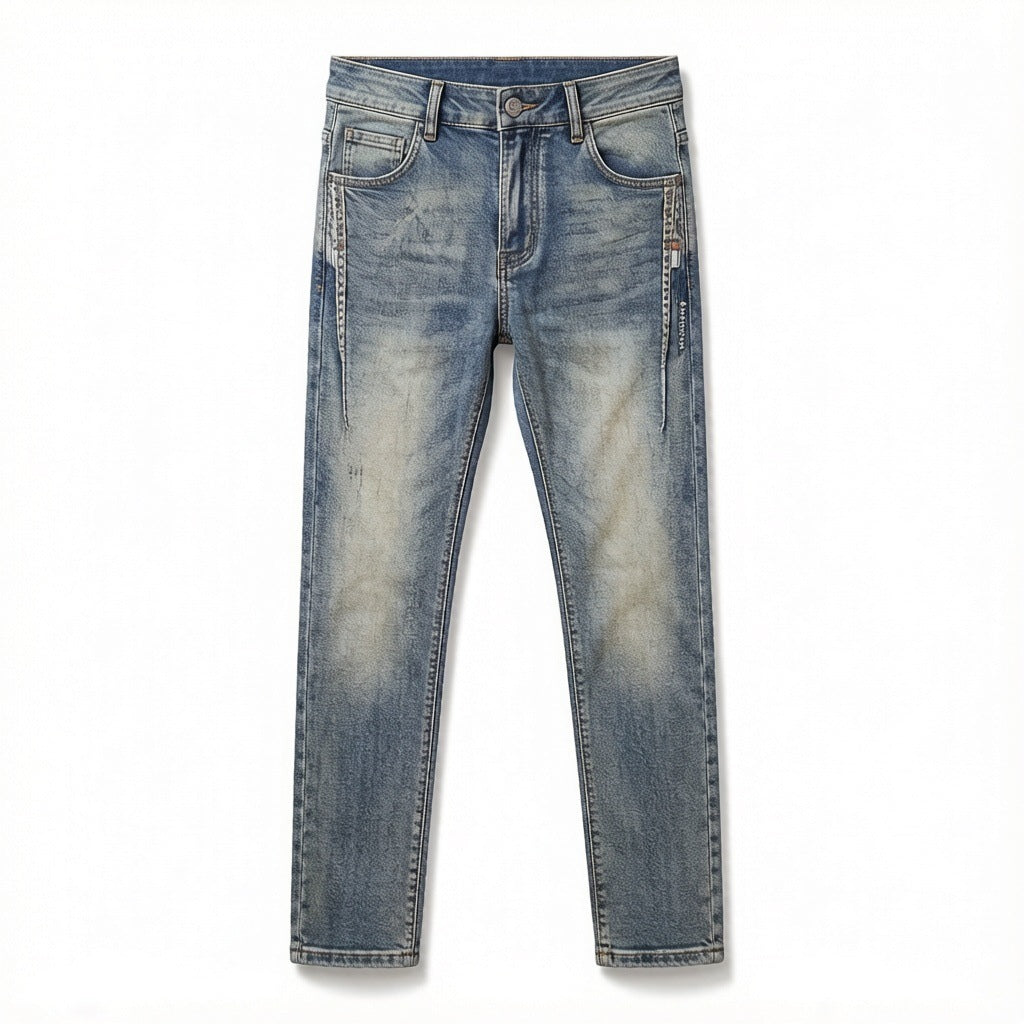 Herren Bequeme und lässige Cargo-Jeans Drune