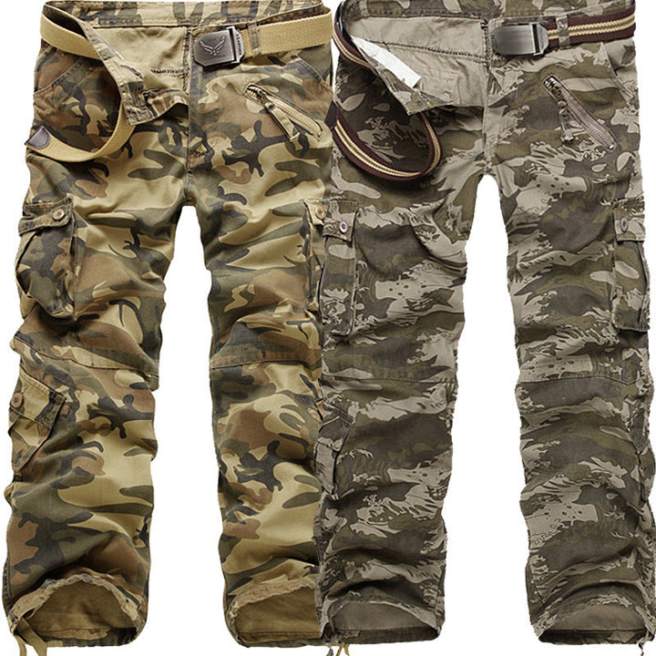 Herren Cargo-Hose mit elastischem Bund und vielseitigen Taschen Drune