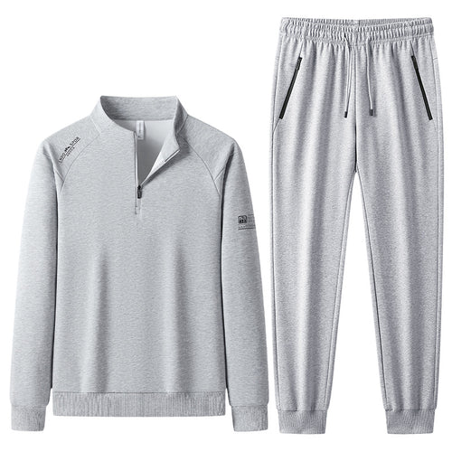 Herren Sportliches Set mit Stehkragen