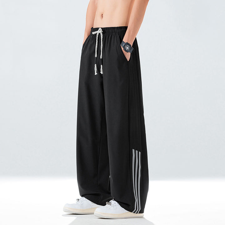 Herren Sportliche Freizeithose mit seitlichen Belüftungsöffnungen