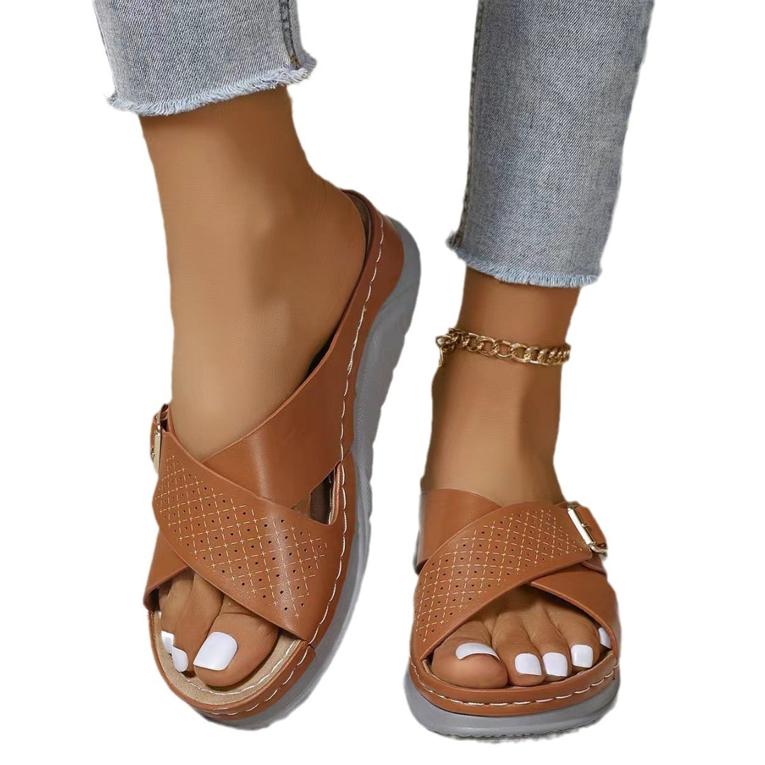 Damen Stylische Casual Rutsch-Sandalen Drune
