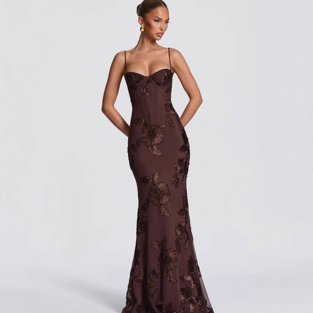 Damen Abendkleid Drune