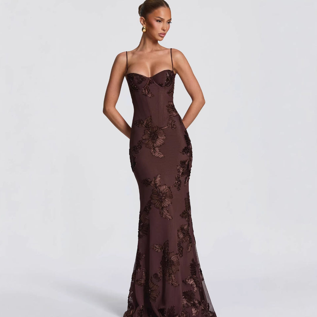 Damen Abendkleid Drune