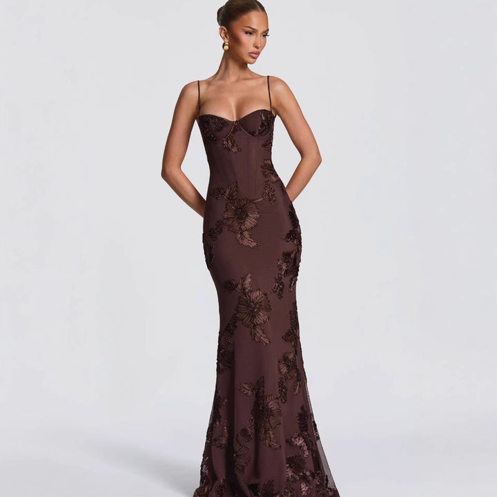 Damen Abendkleid Drune