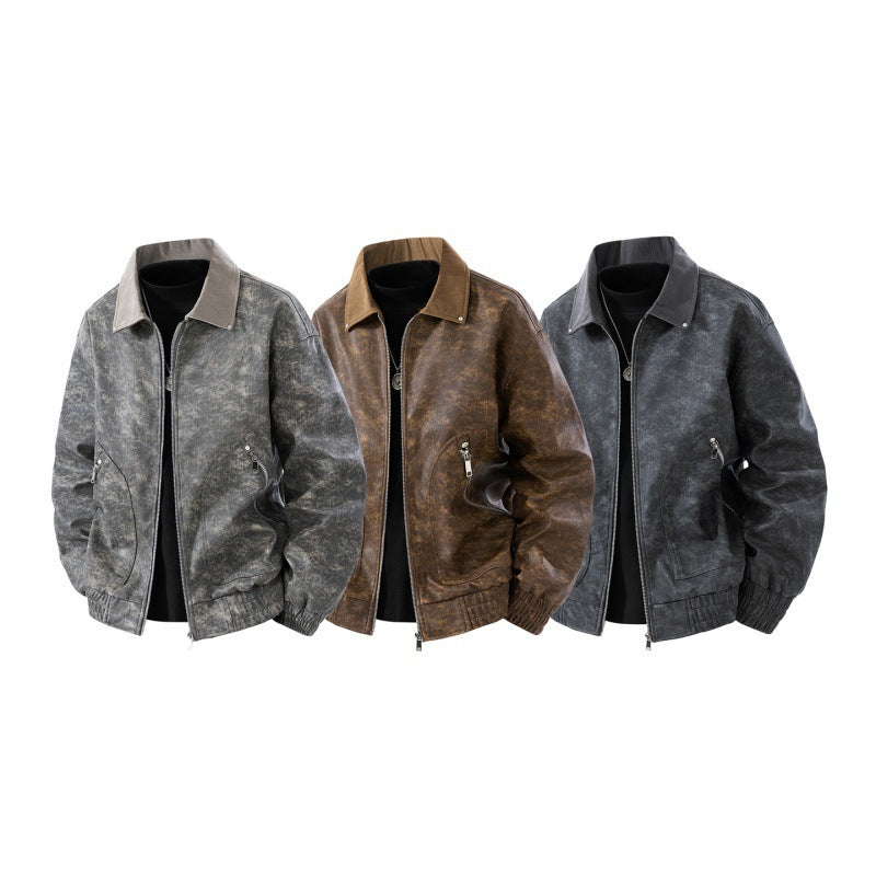 Herren Modische Freizeitjacke Drune