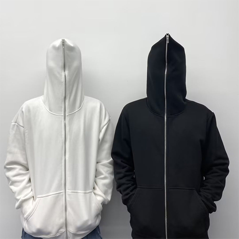 Unisex nan leichter Reißverschluss-Hoodie mit minimalistischer Nahtführung und ergonomischer Kapuze Drune