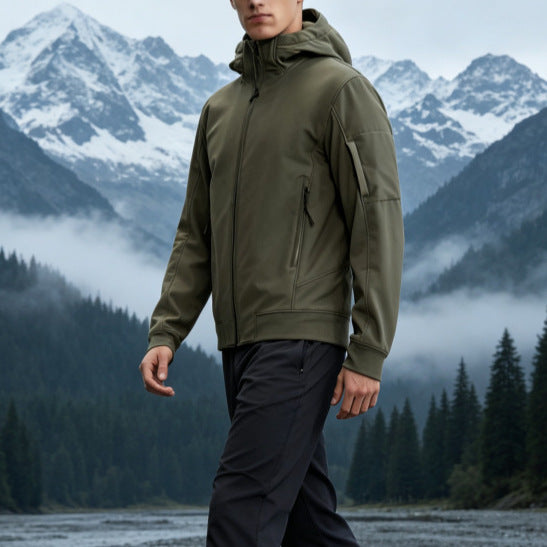 Herren Funktionale Outdoorjacke
