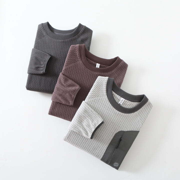 Damen Sweatshirt mit strukturiertem Design Drune