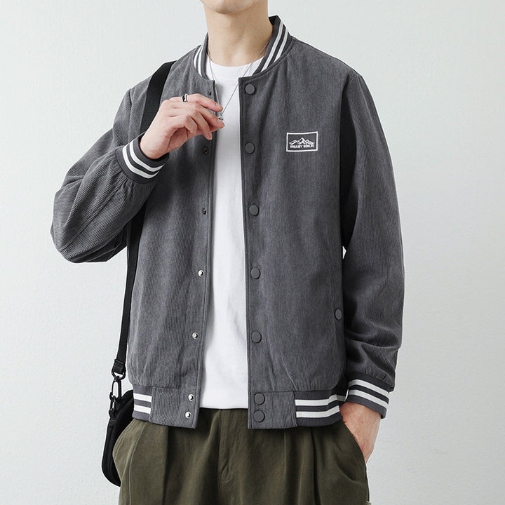 Herren stylische Cordjacke Drune