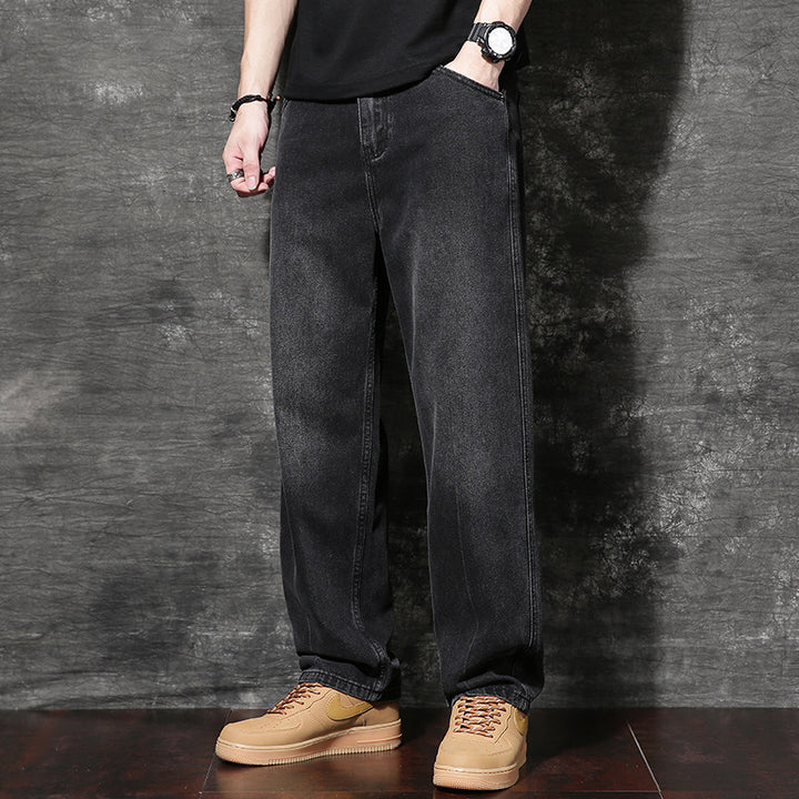 Herren Bequeme Loose-Fit Jeans Drune