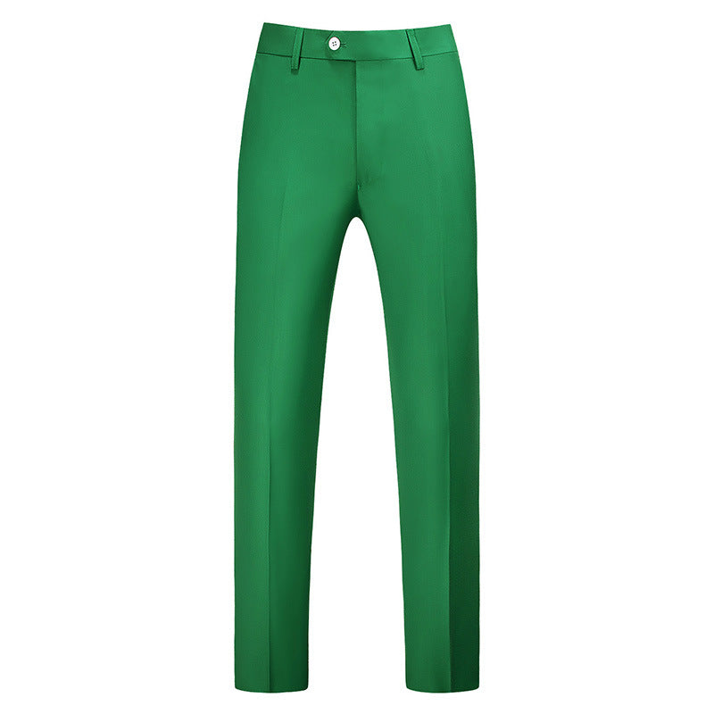 Herren nan schlanke Premium-Bügelfaltenhose mit Stretchbund und knitterarmem Gewebe Drune