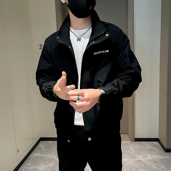 Herren Modische Übergangsjacke mit funktionalen Taschen Drune