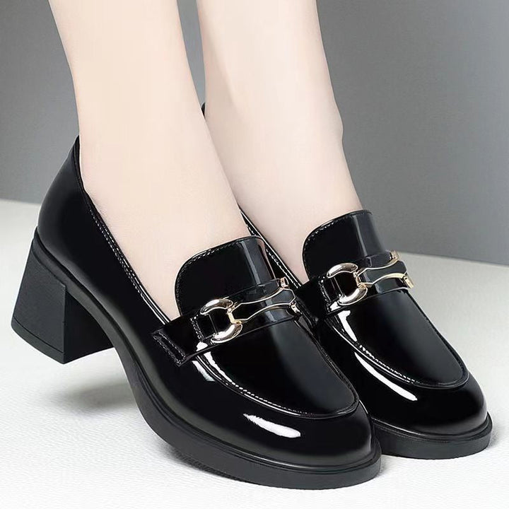 Damen Elegante und bequeme Pumps mit modischem Schnallen-Design Drune