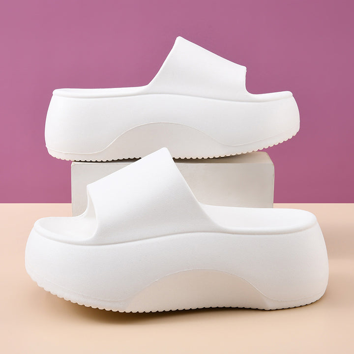 Femme Erhöhte Plattform Rutschsandalen Drune