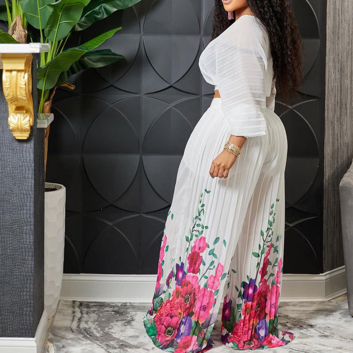 Damen Jumpsuit mit floralem Design Drune