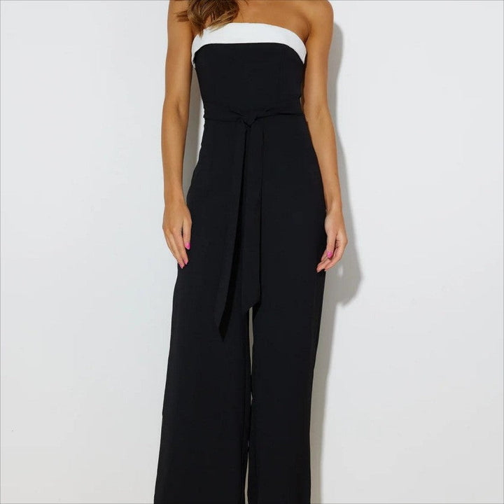 Damen Jumpsuit mit taillierendem Design und elegantem Trägerless-Schnitt Drune