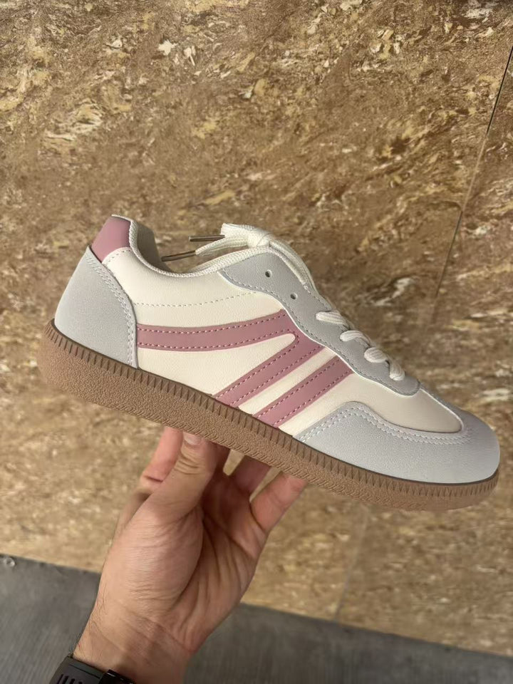 Damen Mary-Jane-Sneaker mit Klettverschluss und gepolstertem Komfortfußbett Drune