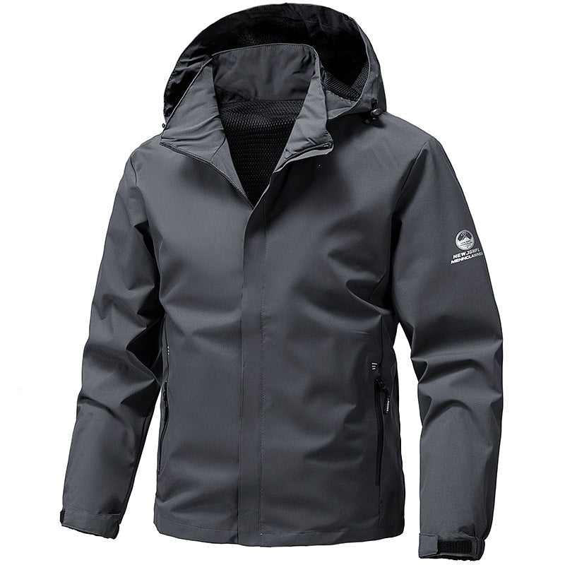 Herren Leichte und winddichte Outdoorjacke Drune