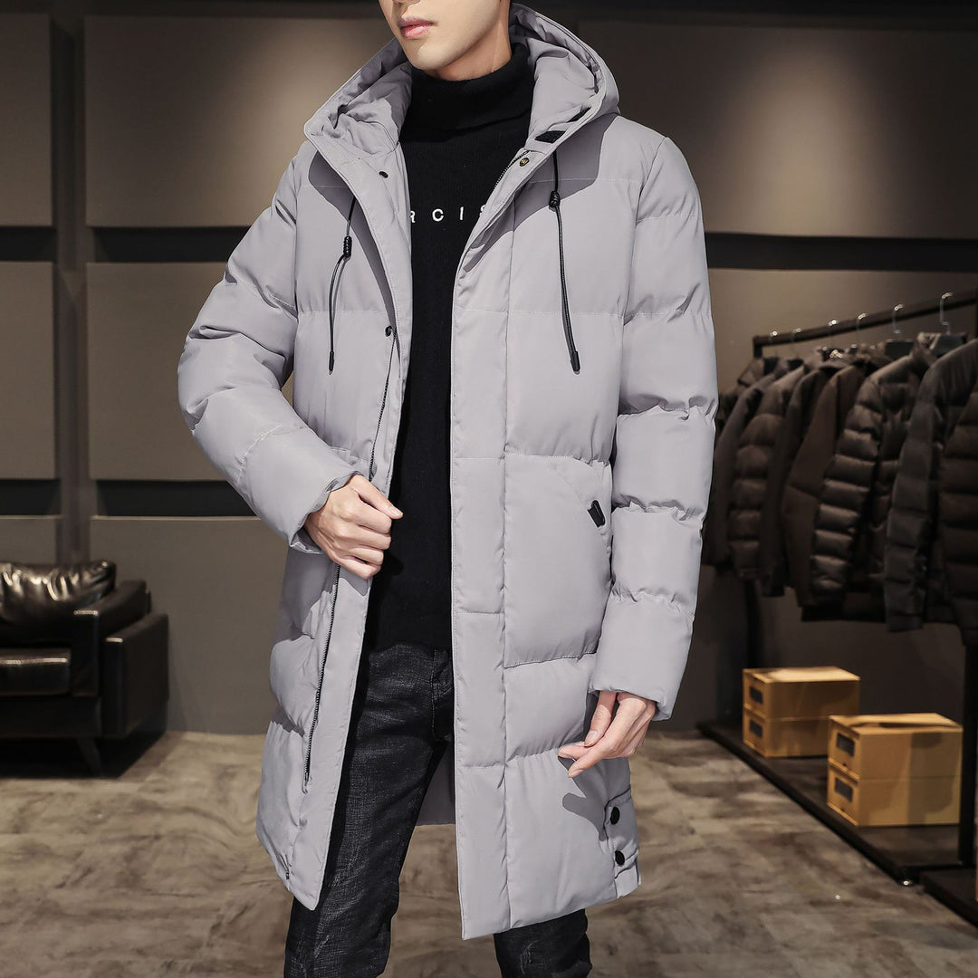 Herren Isolierter Langparka mit Kapuze, winddichter Hülle & Utility-Taschen Drune
