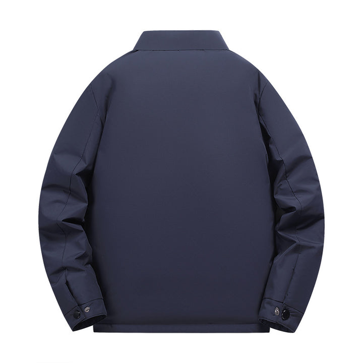 Herren Modische Übergangsjacke mit hochgeschlossenem Kragen Drune