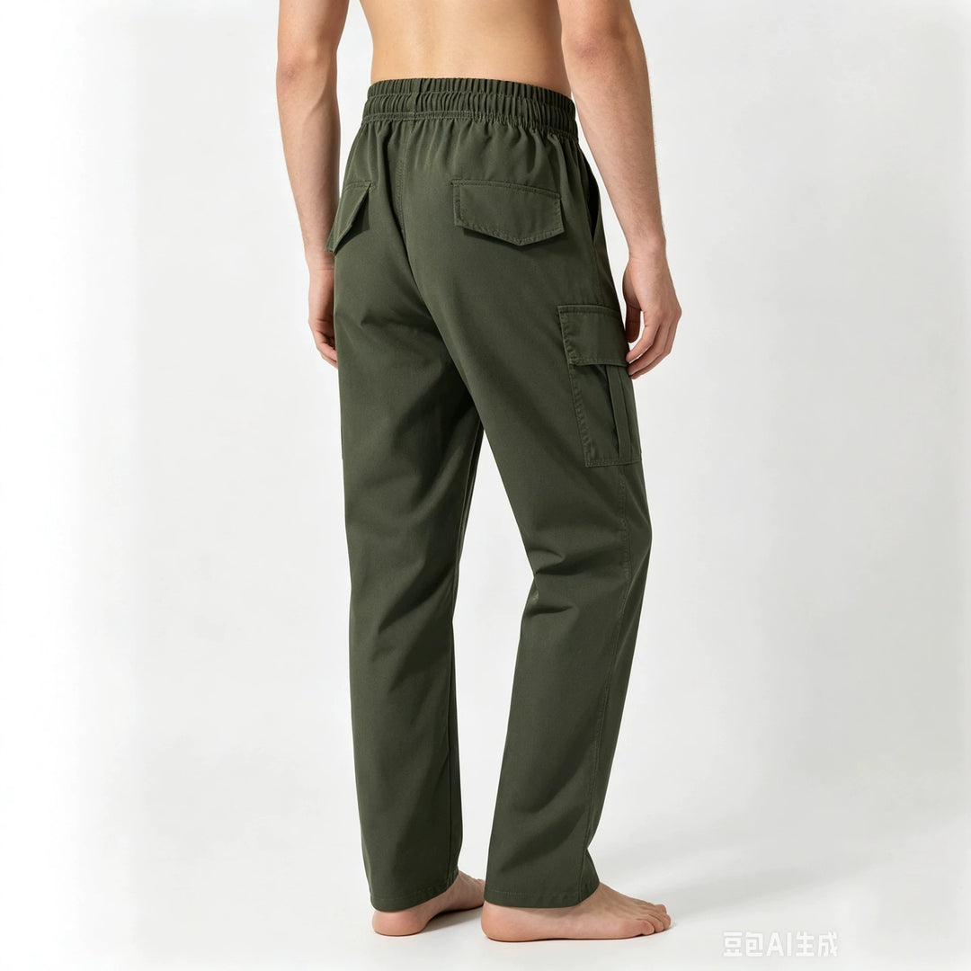 Herren Cargo-Hose mit elastischem Bund und praktischen Taschen Drune