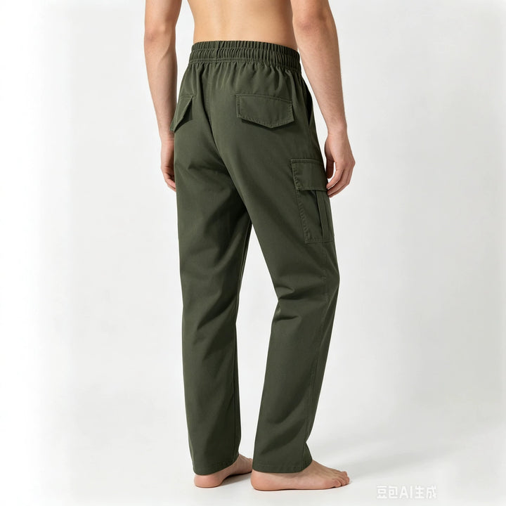 Herren Cargo-Hose mit elastischem Bund und praktischen Taschen Drune
