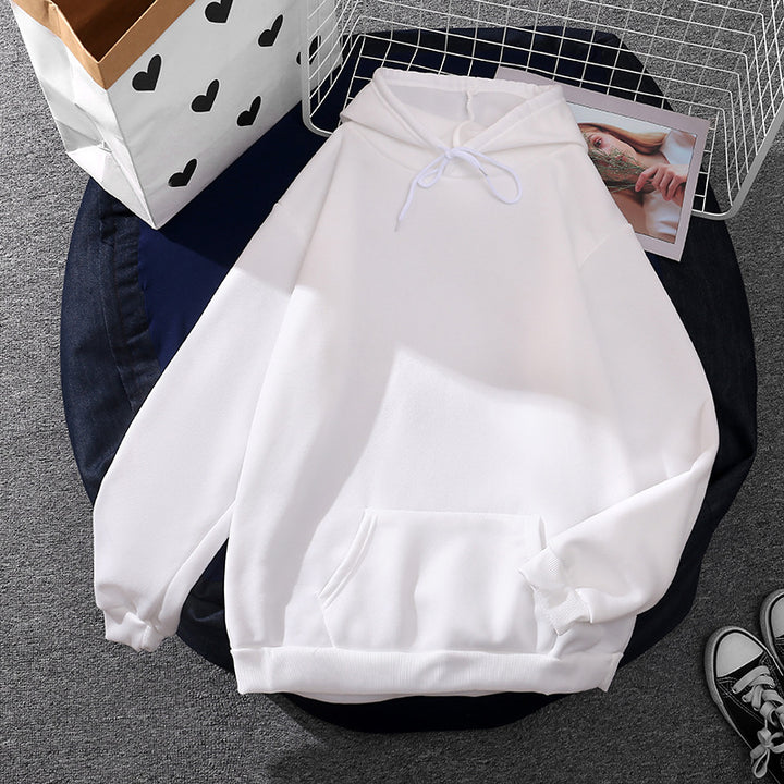 Unisex nan weicher Oversize-Kapuzenpullover mit hohem Kapuzenkragen und Kängurutasche Drune