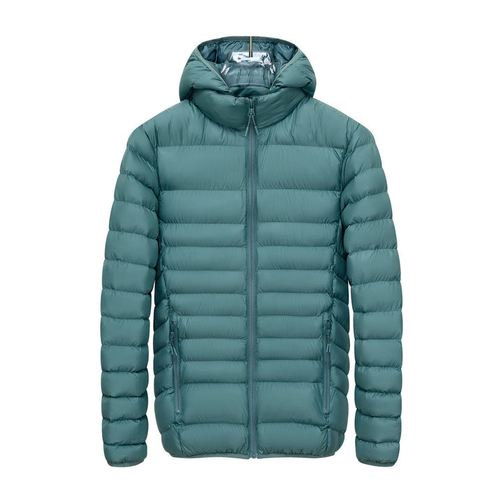 Herren Wärmeisolierte Steppjacke mit Kapuze Drune