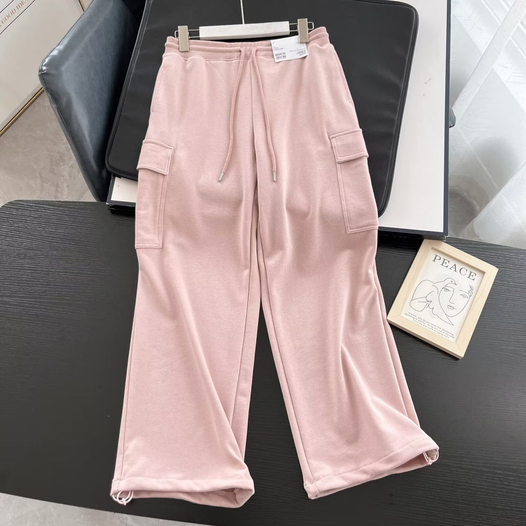 Damen Bequeme Cargo-Hose Drune