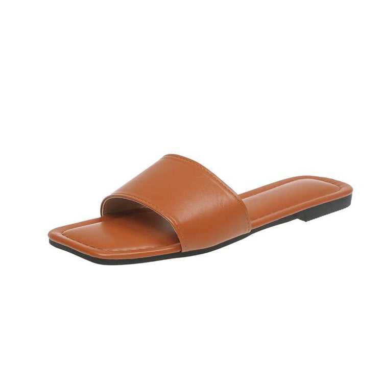 Damen Offene Zehentrenner-Pantoletten mit elegantem Design Drune